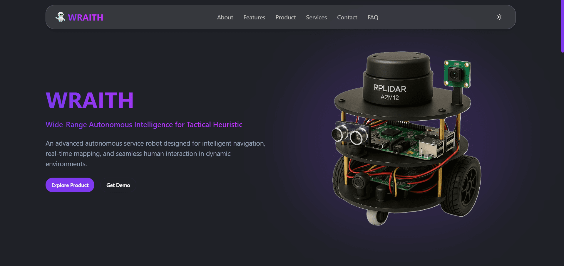 WRAITH - Wide Range Autonomous Intelligence
